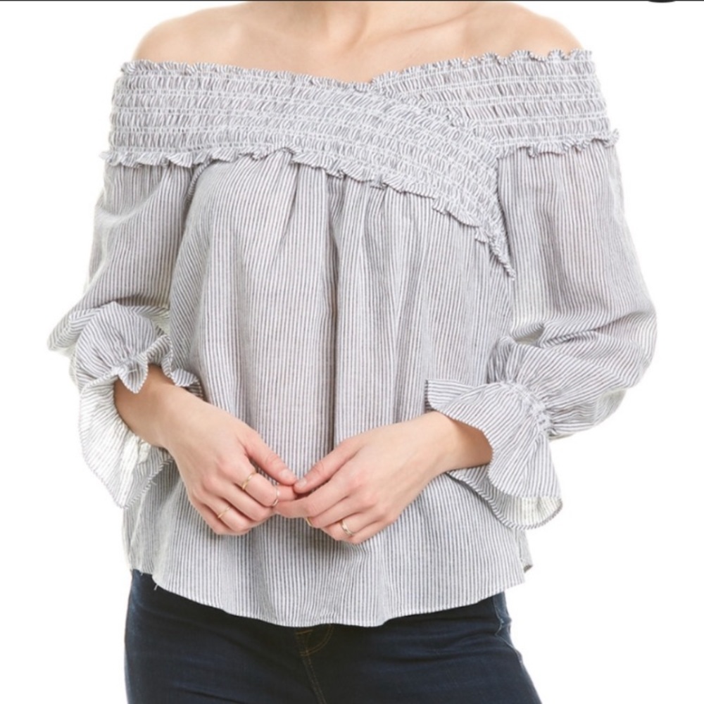 XS Greylin Anthropologie off Shoulder Top
